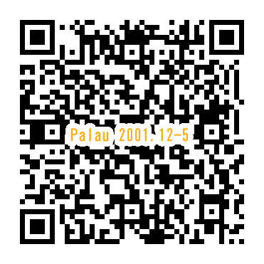 パラオでスキューバダイビング 2001年12月28日～2002年1月2日 (5/5) https://www.it-net.jp/album/Contents/diving/palau/2001.12/5.html