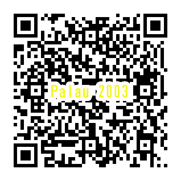 パラオでスキューバダイビング 2003年4月28日～2003年5月4日 https://www.it-net.jp/album/Contents/diving/palau/2003.html